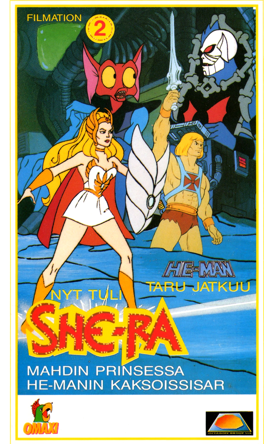 She-Ra VHS 2 etukansi
